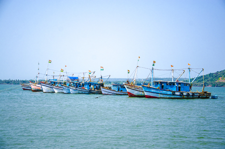 Chapora, Goa, Indiaのeditorial素材