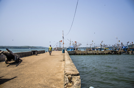 Chapora, Goa, Indiaのeditorial素材
