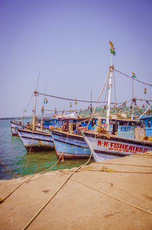 Chapora, Goa, Indiaのeditorial素材