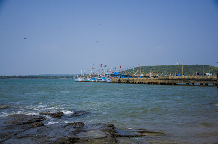 Chapora, Goa, Indiaのeditorial素材