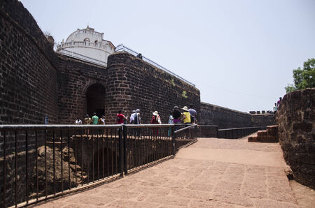 Aguda Fort, Aguda, Goa, Indiaのeditorial素材