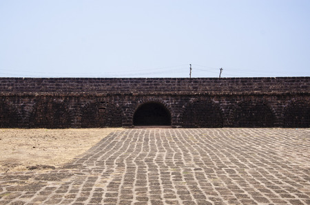 Aguda Fort, Aguda, Goa, Indiaのeditorial素材