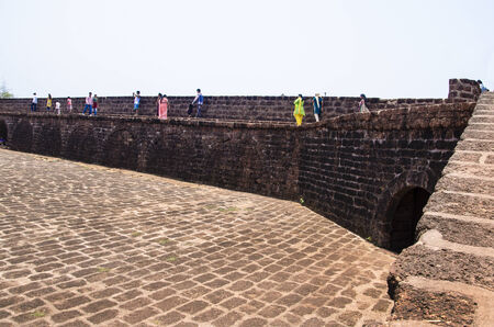 Aguda Fort, Aguda, Goa, Indiaのeditorial素材