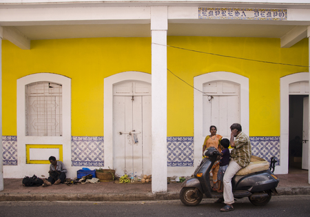 Panjim City, Panjim, Goa, Indiaのeditorial素材