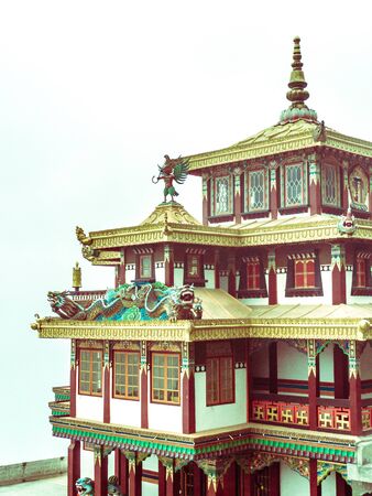 A buddhist Monastery in Darjeelingのeditorial素材
