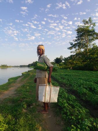 Majuli Island, Assamのeditorial素材