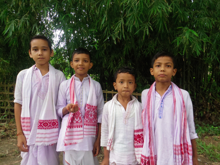 Majuli Island, Assamのeditorial素材