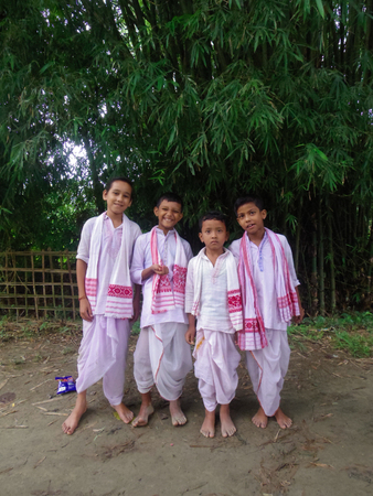 Majuli Island, Assamのeditorial素材