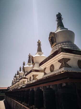 Bokar Ngedon Chokhor Ling Monasteryのeditorial素材