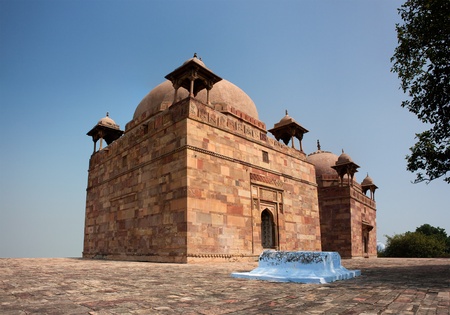 Mosque in kannauj, India, a famous  city for perfumeの写真素材