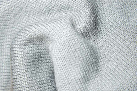 Silver knitting wool texture wallpaper.