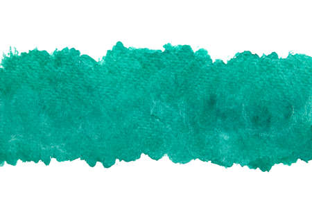 Abstract hand painted deep green watercolor wallpaper.の写真素材