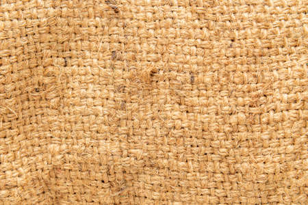 Natural Burlap Background. Linen Fabric Texture. Burlap Fabric, Rustic Hessian or Sack Cloth Wallpaper.の写真素材