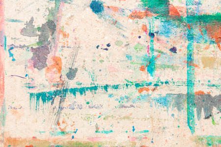 Painted abstract background. Dirty Artwork Wallpaper.の写真素材