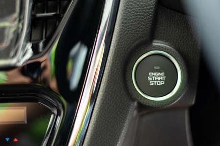 Power button installed in today's modern cars for added convenience in everyday life.
