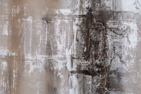 Old Concrete wall In black and white color, cement wall, broken wall, background texture, stone flor
