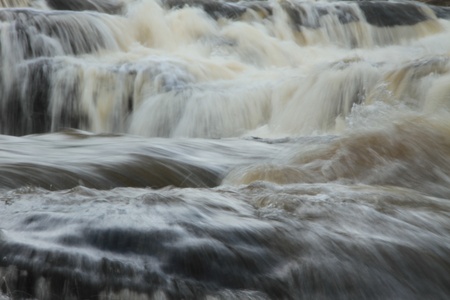 Huaychan  is  a  small waterfall  in  forest  . It is  in sisaket  province  Thailand  kingdom. long exposure waterfallの写真素材