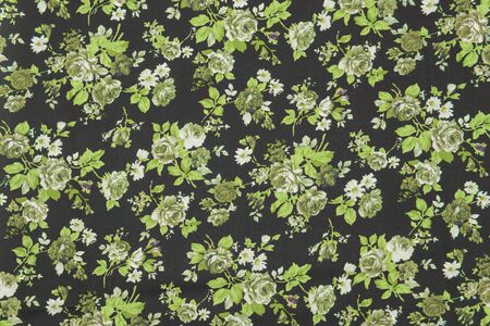 vintage style of tapestry flowers fabric pattern backgroundの写真素材