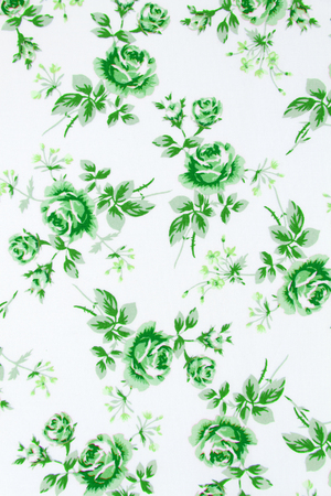 vintage style of tapestry flowers fabric pattern backgroundの写真素材