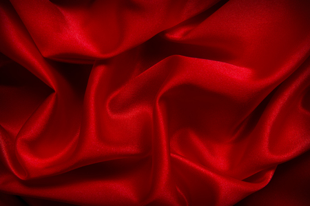 abstract background luxury cloth or liquid wave or wavy folds of grunge silk texture satin velvet material or luxurious Christmas background or elegant wallpaper design, backgroundの写真素材