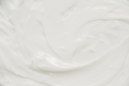 Cosmetics. Cream white background texture.の写真素材