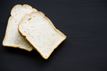 Bread on the wooden floor