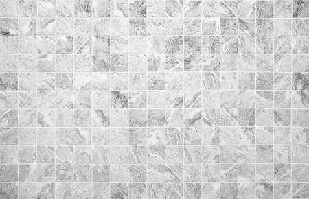 Black and white marble tile background wall.の写真素材