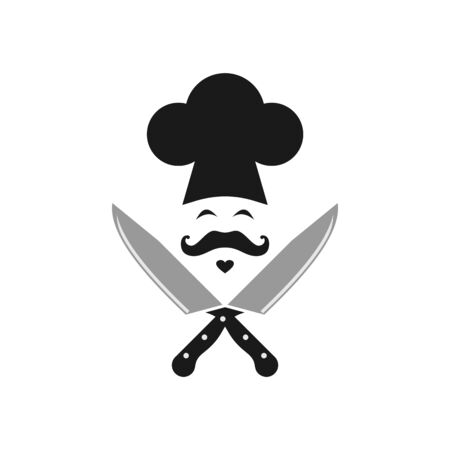 Cook chef   icon  concept designのイラスト素材