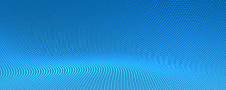 blue particles floor banner designの写真素材