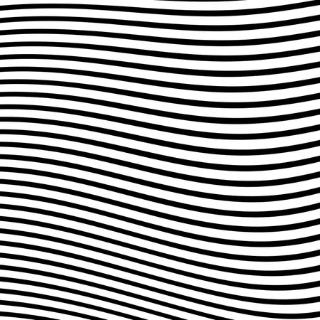 Abstract Black and White Geometric Stripes.hypnosis spiral.Seamless Black and white stripes background.seamless wave line patternsの写真素材