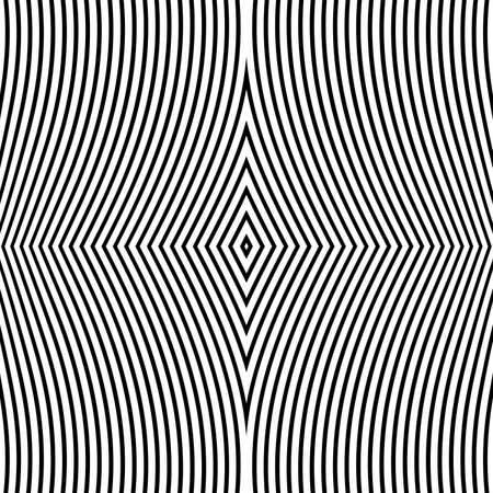 Vector illustration of a black stripe pattern.hypnosis spiral.の写真素材