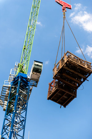Tower craneの写真素材