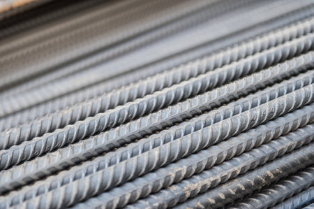 steel re-barの写真素材