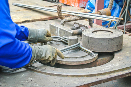 steel workの写真素材