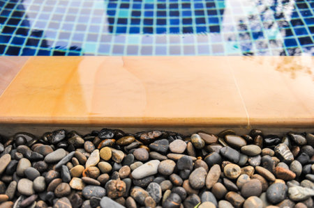 swimming poolの写真素材