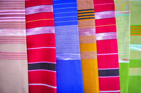 thai blanketの写真素材