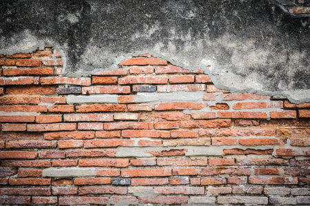 old brick wallの写真素材