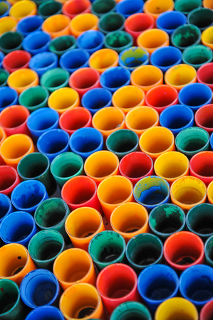 colorful glassの写真素材