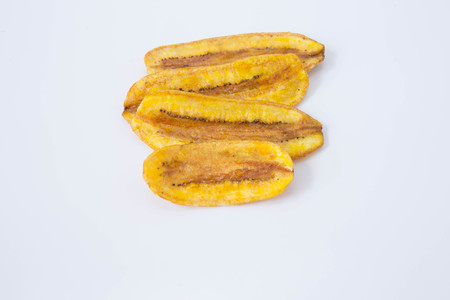 deep fried bananaの写真素材