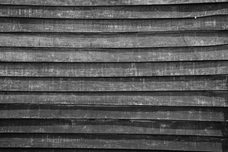 vintage wood wall texture and background in black and whiteの写真素材
