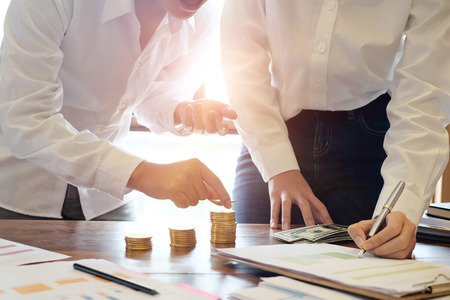 Business meeting investment finance concept.の写真素材