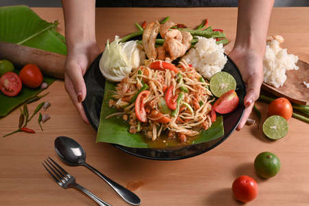 Grilled eel sushi on black plate. Japanese food.の写真素材