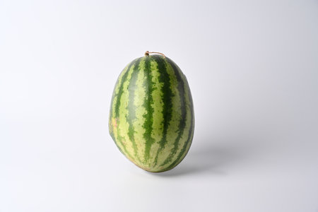 Watermelon isolated on white background.の写真素材
