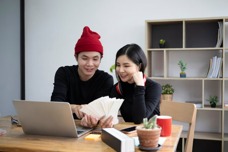 Team of creative Designer working together in office.の写真素材