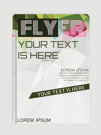 modern flyers, brochures. Abstract backgrounds, onlineのイラスト素材