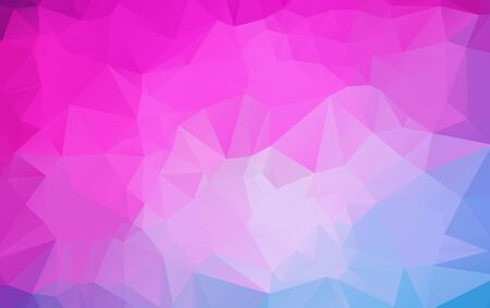 Design polygon multicolor blue and colorful geometric which consist of Creative mosaic style