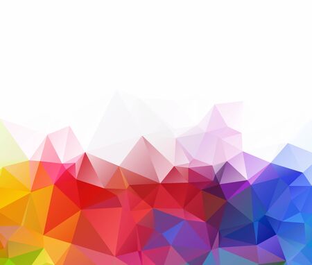 Abstract Geometric backgrounds full Colorのイラスト素材