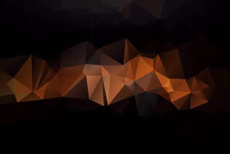 Multicolor dark color seamless which consist of triangles. Geometric backgroundのイラスト素材