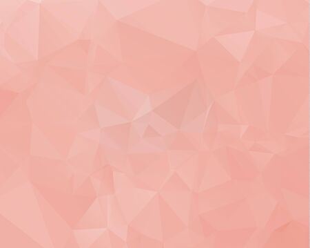 Pink triangle background design. Geometric background in Origami style with gradient.のイラスト素材