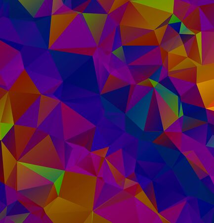 Abstract multicolor purple and blue background. Vector polygonal design illustratorのイラスト素材